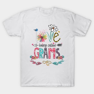 Love Being Called Grams Happy Mother's Day T-Shirt